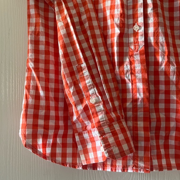 Daniel Cremieux Red and White Checkered Shirt - Picture 3 of 7